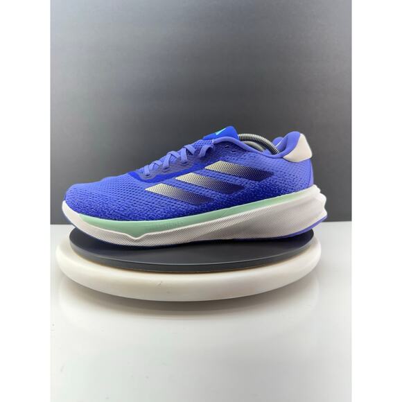 Adidas Supernova Stride Mens Size 11 Cobalt Blue Aqua Running Shoes ID3692 - Picture 1 of 11